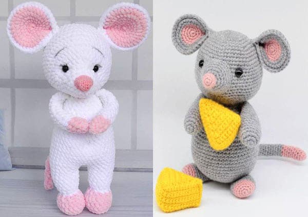 Amigurumi Maus Hakeln Einfache Gratis Anleitung Bildnova